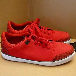 Nike Air Jordan 14 2013 Court AC 579607-601 Sneakers Red Cement Size 9.5